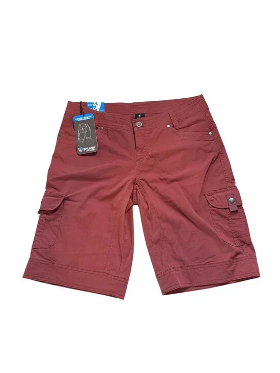 NWT Kuhl Splash 11” Inseam Cargo Shorts Rust Women’s 10/12 UPF50 MSRP$70 - Picture 5 of 12